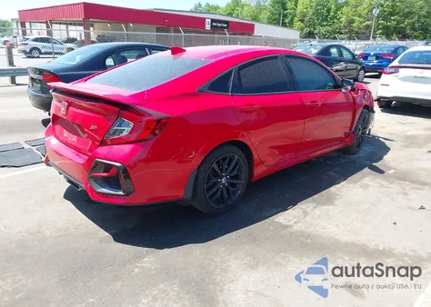 2020 Honda Civic Si Sedan from USA, damaged, VIN 2HGFC1E52LH707520